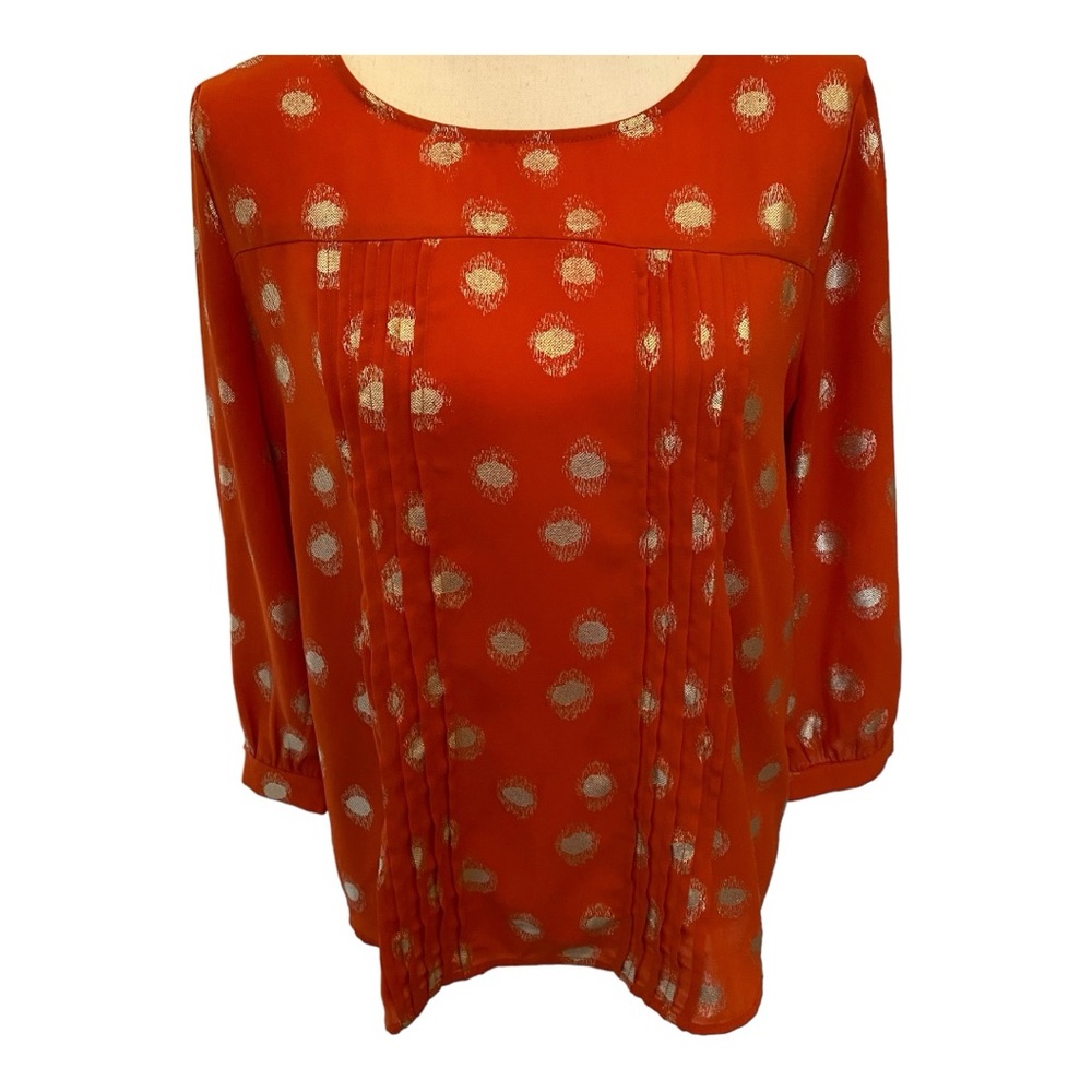 Alice Blue Marquita pleat detail blouse